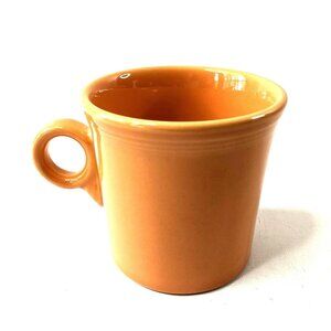 Fiesta Fiestaware Tangerine Orange Ring Handled Coffee Mug 10.25oz